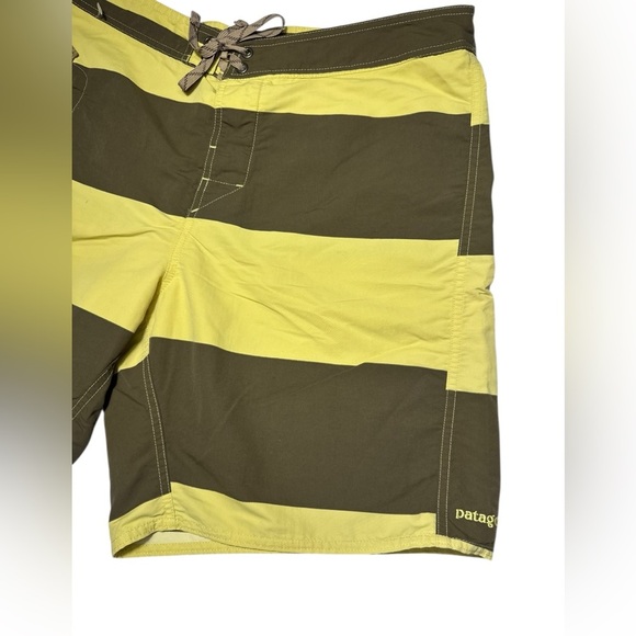 Patagonia swim trunks stretch wavefarer board shorts mens 36 - Picture 2 of 11